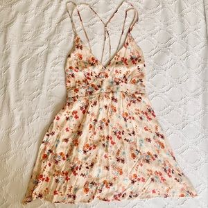 Dainty Hooligan Love Game Floral Mini Dress